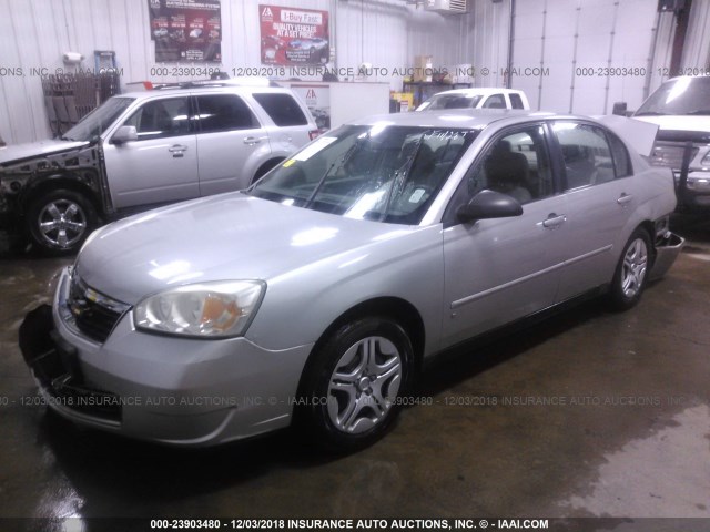 1G1ZS58N77F238734 - 2007 CHEVROLET MALIBU LS 银色 照片 2