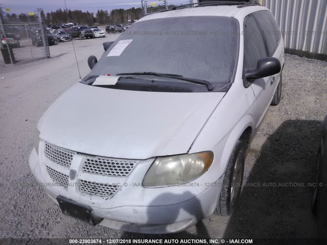 1D4GP24R14B532160 - 2004 DODGE GRAND CARAVAN  WHITE photo 2