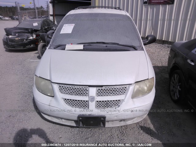 1D4GP24R14B532160 - 2004 DODGE GRAND CARAVAN  WHITE photo 6