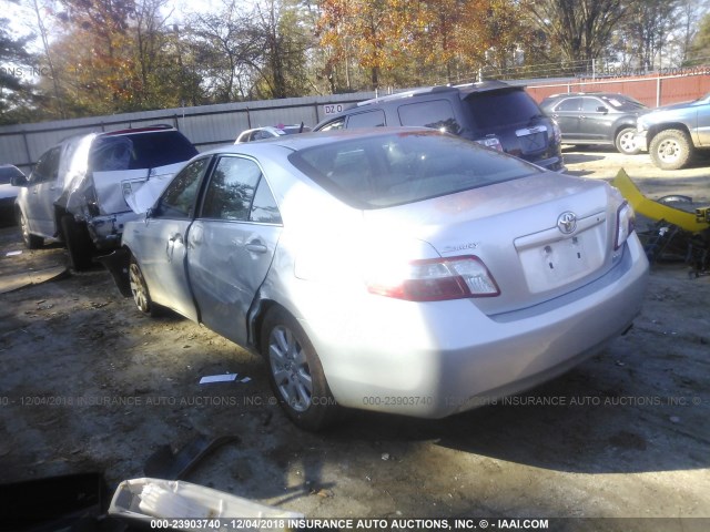 JTNBB46KX73036589 - 2007 TOYOTA CAMRY NEW GENERAT HYBRID SILVER photo 3