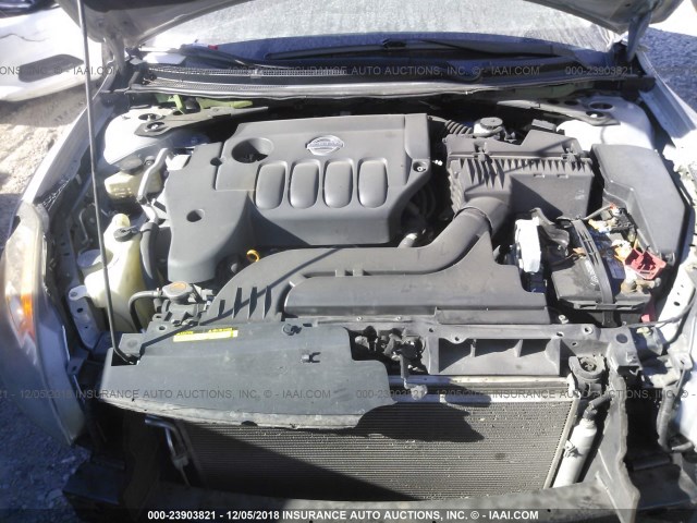 1N4AL21E28N468771 - 2008 NISSAN ALTIMA 2.5/2.5S SILVER photo 10