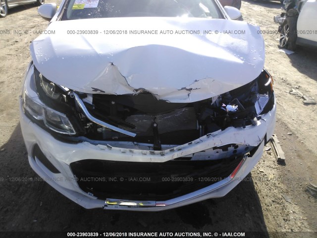 1G1BC5SM8H7197511 - 2017 CHEVROLET CRUZE LS 白色 照片 6