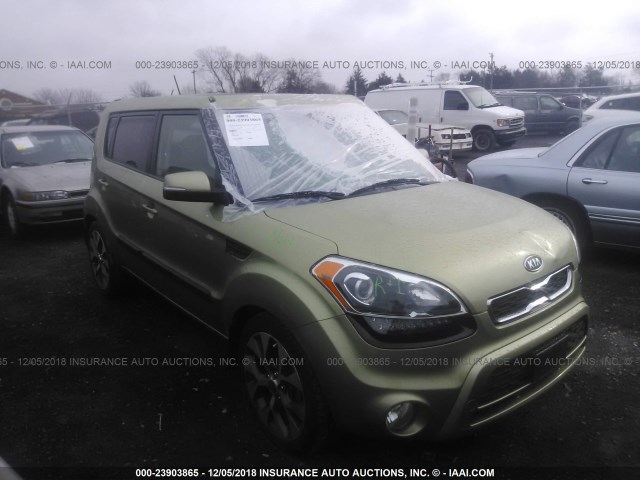 KNDJT2A69C7403514 - 2012 KIA SOUL +/!/SPORT GREEN photo 1