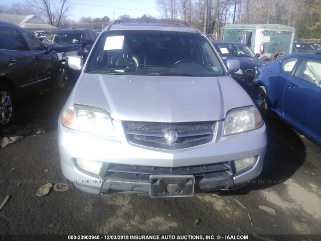 2HNYD18743H536054 - 2003 ACURA MDX TOURING SILVER photo 6