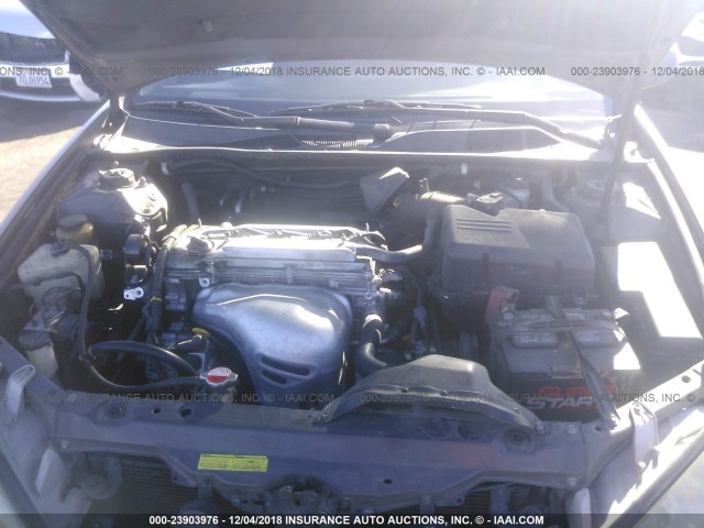 4T1BE32K23U703148 - 2003 TOYOTA CAMRY LE/XLE/SE GRAY photo 10