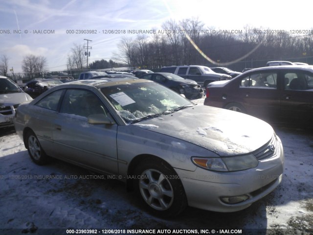 2T1CF22P92C595473 - 2002 TOYOTA CAMRY SOLARA SE/SLE ოქროსფერი ფოტო 1