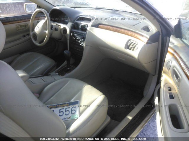 2T1CF22P92C595473 - 2002 TOYOTA CAMRY SOLARA SE/SLE ოქროსფერი ფოტო 5