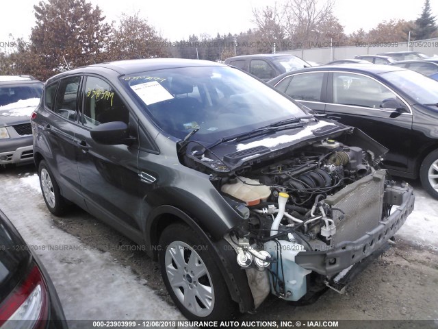 1FMCU0F75GUA29675 - 2016 FORD ESCAPE S GRAY photo 1