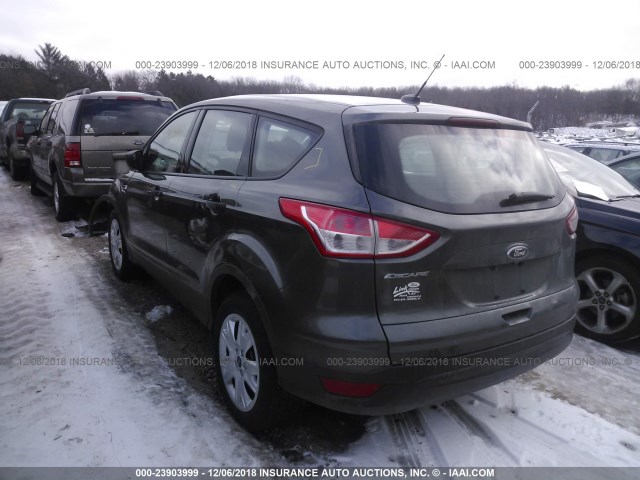 1FMCU0F75GUA29675 - 2016 FORD ESCAPE S GRAY photo 3