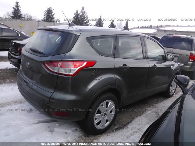 1FMCU0F75GUA29675 - 2016 FORD ESCAPE S GRAY photo 4