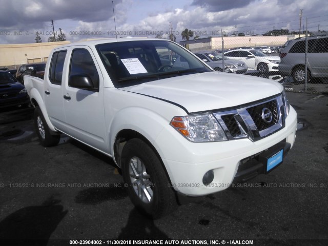 1N6AD0ERXHN765700 - 2017 NISSAN FRONTIER S/SV/SL/PRO-4X WHITE photo 1