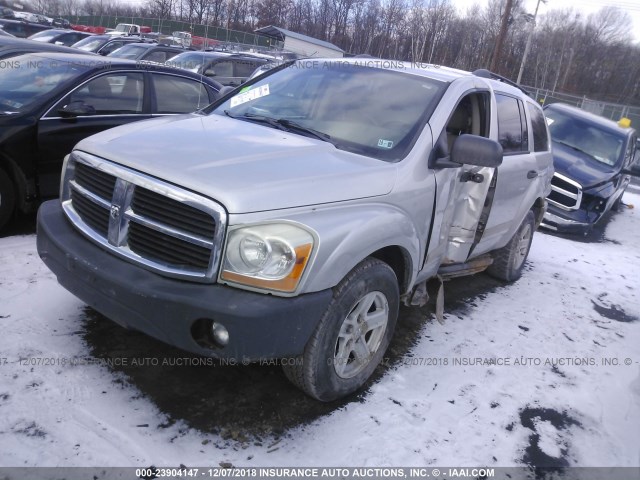 1D4HB58D25F545187 - 2005 DODGE DURANGO LIMITED GRAY photo 2