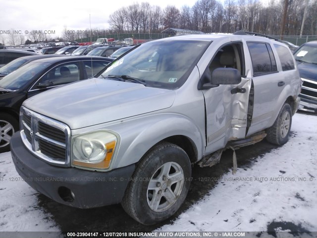 1D4HB58D25F545187 - 2005 DODGE DURANGO LIMITED GRAY photo 6