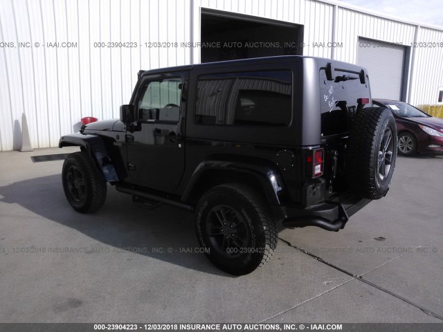 1C4AJWAG1JL845018 - 2018 JEEP WRANGLER SPORT BLACK photo 3