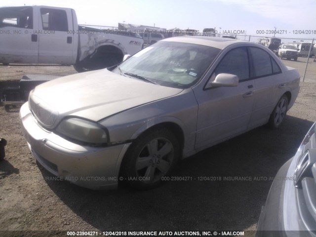 1LNFM87A96Y638636 - 2006 LINCOLN LS TAN photo 2