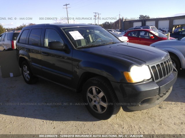 1J8GS48K68C121317 - 2008 JEEP GRAND CHEROKEE LAREDO GRAY photo 1