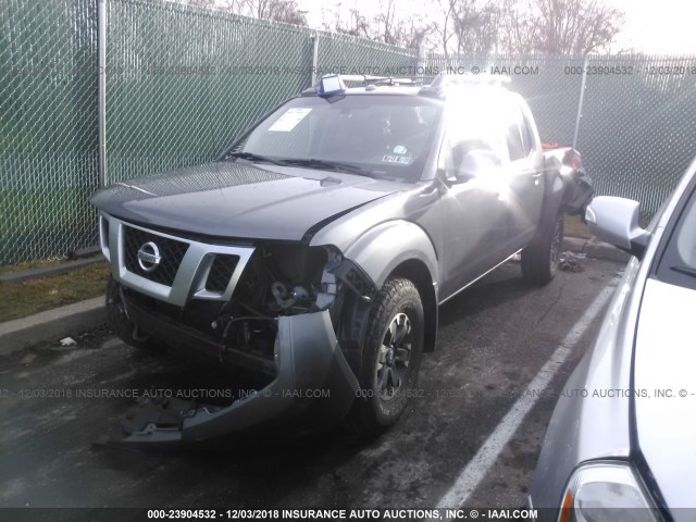 1N6AD0EV4GN718500 - 2016 NISSAN FRONTIER S/SV/SL/PRO-4X GRAY photo 2