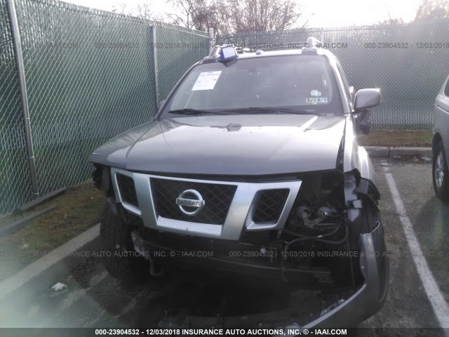 1N6AD0EV4GN718500 - 2016 NISSAN FRONTIER S/SV/SL/PRO-4X GRAY photo 6