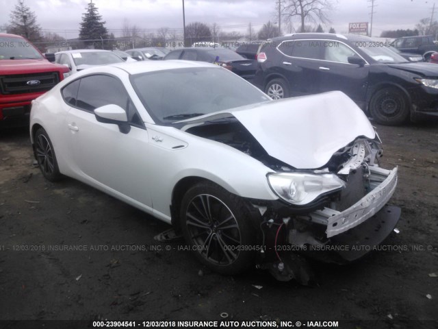 JF1ZNAA13D1712594 - 2013 TOYOTA SCION FR-S WHITE photo 1