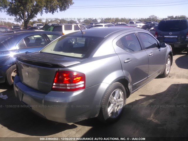 1B3CC5FB3AN149101 - 2010 DODGE AVENGER R/T GRAY photo 4