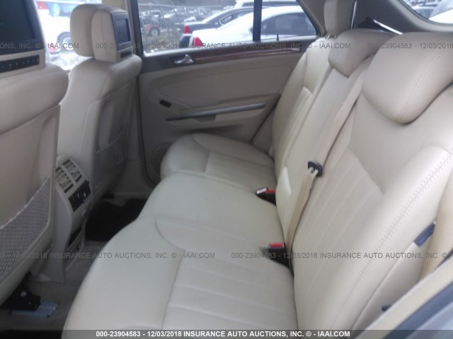 4JGBB22E48A300813 - 2008 MERCEDES-BENZ ML GOLD photo 8