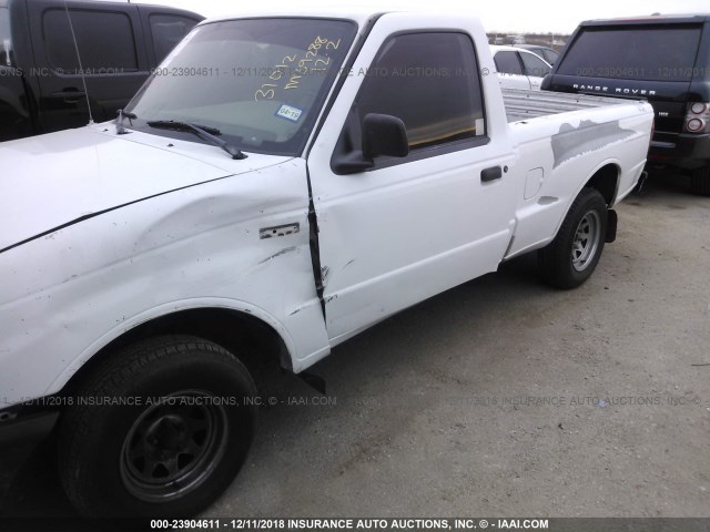 4F4YR12CXWTM39288 - 1998 MAZDA B2500 WHITE photo 6