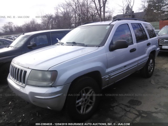 1J4GW48N24C135757 - 2004 JEEP GRAND CHEROKEE LAREDO/COLUMBIA/FREEDOM 银色 照片 2