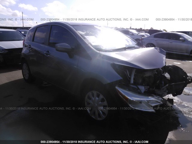 3N1CE2CP4FL408244 - 2015 NISSAN VERSA NOTE S/S PLUS/SV/SL/SR GRAY photo 1