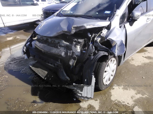 3N1CE2CP4FL408244 - 2015 NISSAN VERSA NOTE S/S PLUS/SV/SL/SR GRAY photo 6