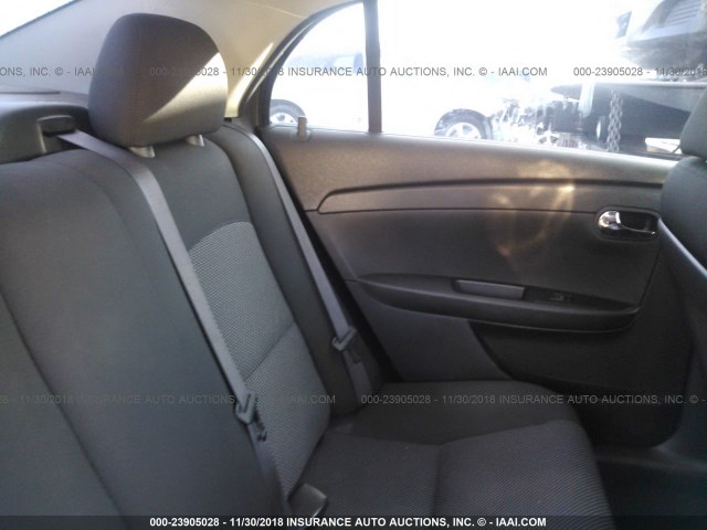 1G1ZC5E0XCF193501 - 2012 CHEVROLET MALIBU 1LT 栗色 照片 8