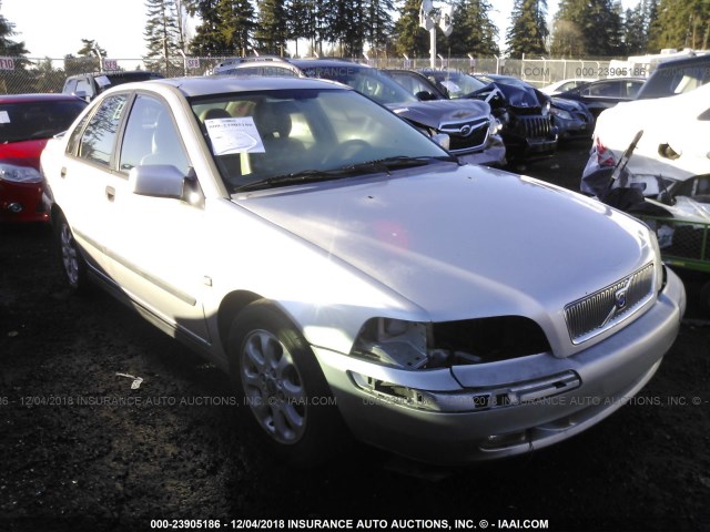 YV1VS29531F623101 - 2001 VOLVO S40 1.9T SILVER photo 1