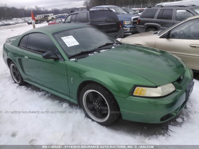 1FAFP47V4XF183883 - 1999 FORD MUSTANG COBRA SVT GREEN photo 1