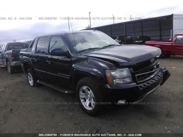 3GNEC22049G173283 - 2009 CHEVROLET AVALANCHE C1500 LT BLACK photo 1