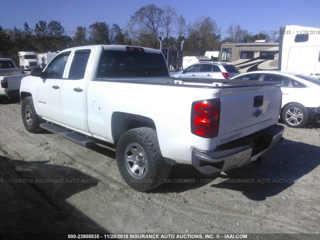 1GCRCPEC5EZ341911 - 2014 CHEVROLET SILVERADO C1500 WHITE photo 3