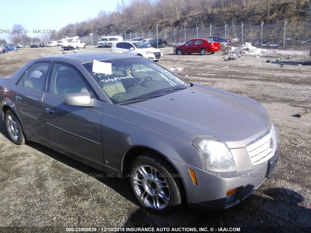 1G6DP577770163206 - 2007 CADILLAC CTS HI FEATURE V6 GOLD photo 1