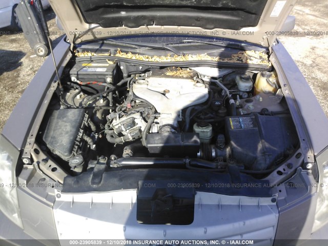 1G6DP577770163206 - 2007 CADILLAC CTS HI FEATURE V6 GOLD photo 10