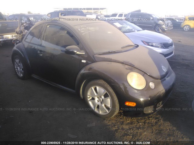 3VWFE21C13M421384 - 2003 VOLKSWAGEN NEW BEETLE TURBO S BLACK photo 1