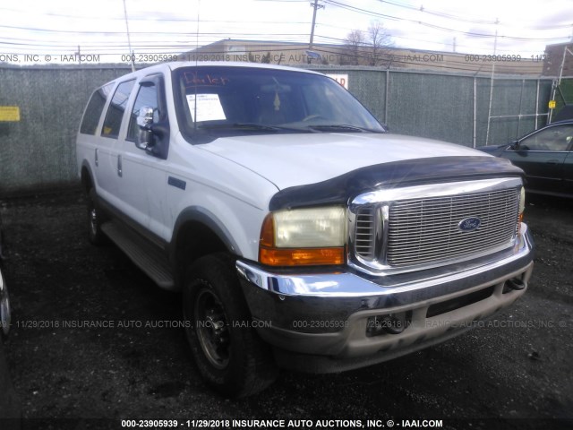 1FMNU43S9YEA46063 - 2000 FORD EXCURSION LIMITED WHITE photo 1