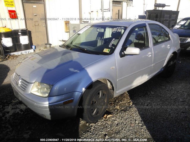 3VWRK69M53M037358 - 2003 VOLKSWAGEN JETTA GL SILVER photo 2