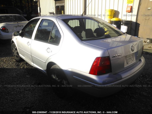 3VWRK69M53M037358 - 2003 VOLKSWAGEN JETTA GL SILVER photo 3