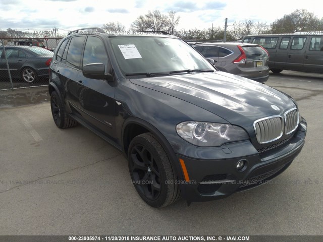 5UXZV4C59CL751221 - 2012 BMW X5 XDRIVE35I GRAY photo 1