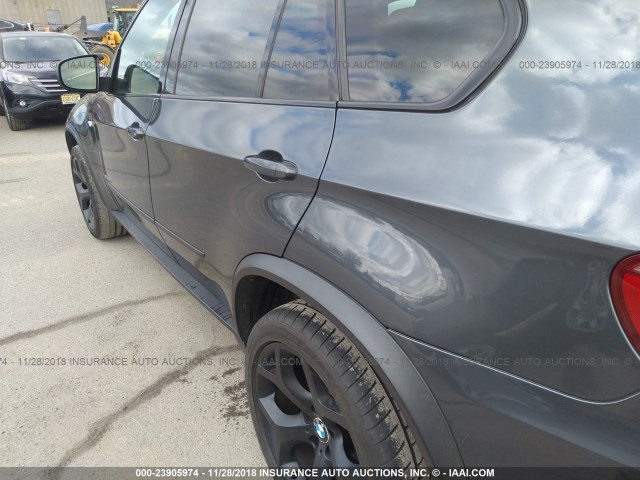 5UXZV4C59CL751221 - 2012 BMW X5 XDRIVE35I GRAY photo 6