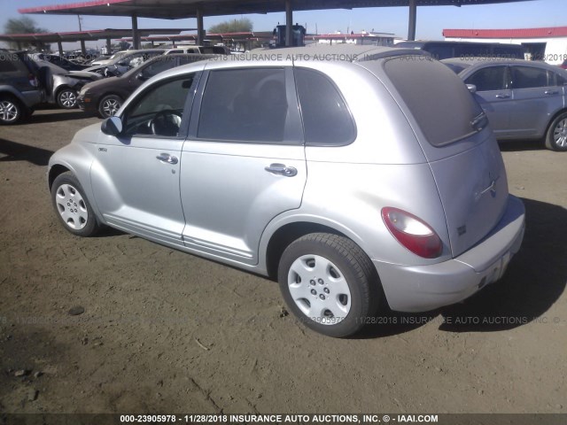 3A4FY58B06T342298 - 2006 CHRYSLER PT CRUISER TOURING SILVER photo 3