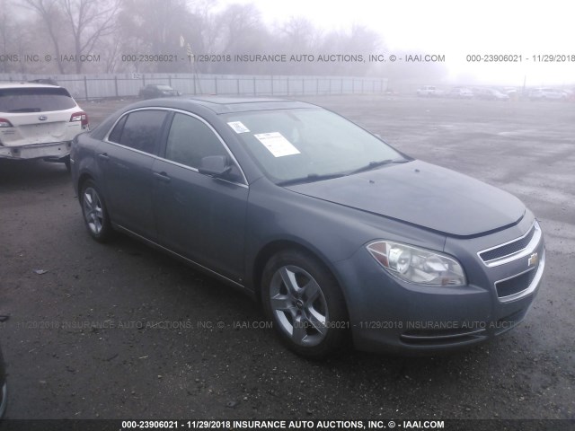 1G1ZH57B99F127272 - 2009 CHEVROLET MALIBU 1LT GRAY photo 1