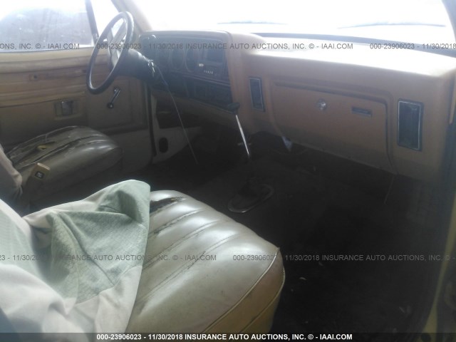 1B4GW12T4FS571527 - 1985 DODGE RAMCHARGER AW-100 BEIGE photo 5