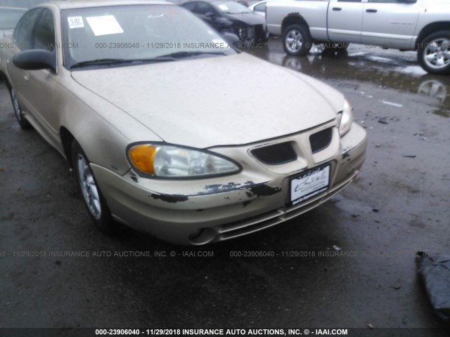 1G2NF52E64C150424 - 2004 PONTIAC GRAND AM SE1 GOLD photo 6