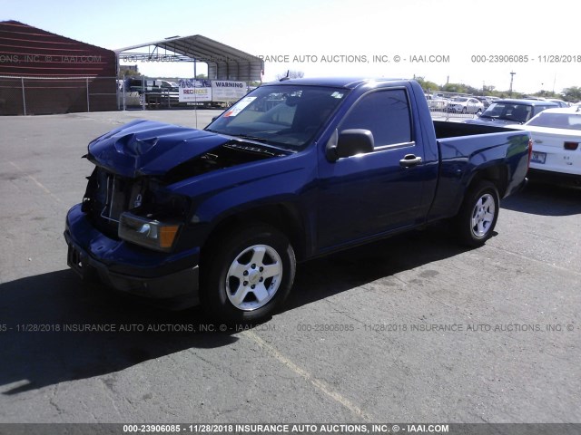 1GCCSCFE7C8108049 - 2012 CHEVROLET COLORADO LT BLUE photo 2