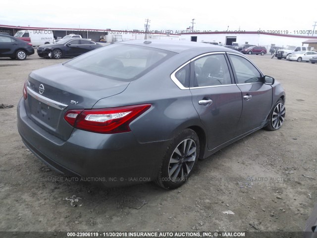 1N4AL3AP8HC226411 - 2017 NISSAN ALTIMA 2.5/S/SV/SL/SR GRAY photo 4