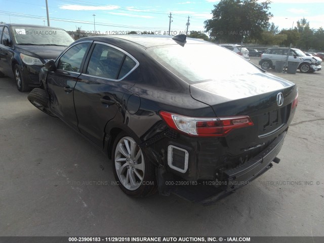19UDE2F3XHA009392 - 2017 ACURA ILX WATCH PLUS BLACK photo 3