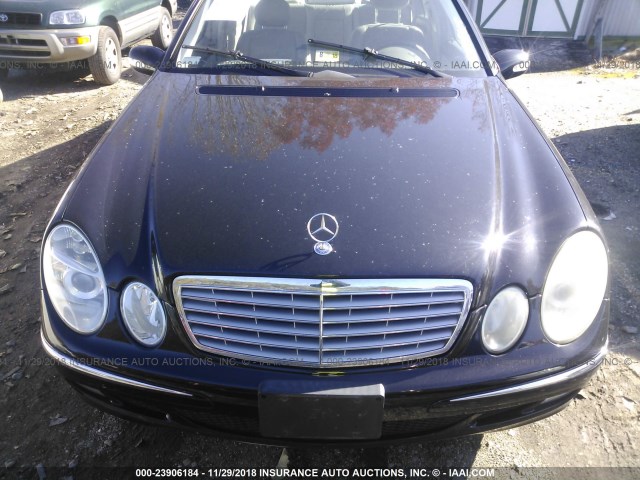 WDBUF65J23A158938 - 2003 MERCEDES-BENZ E 320 BLACK photo 6